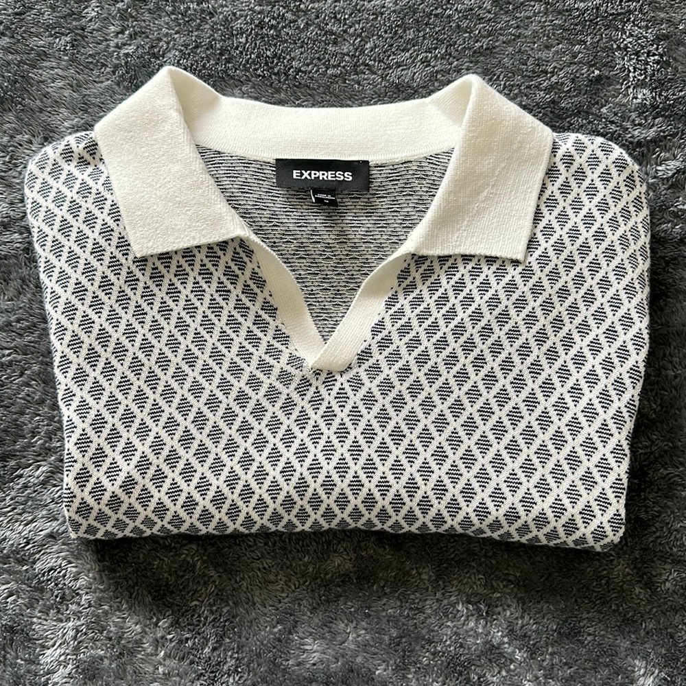 Express Johnny Collar Polo